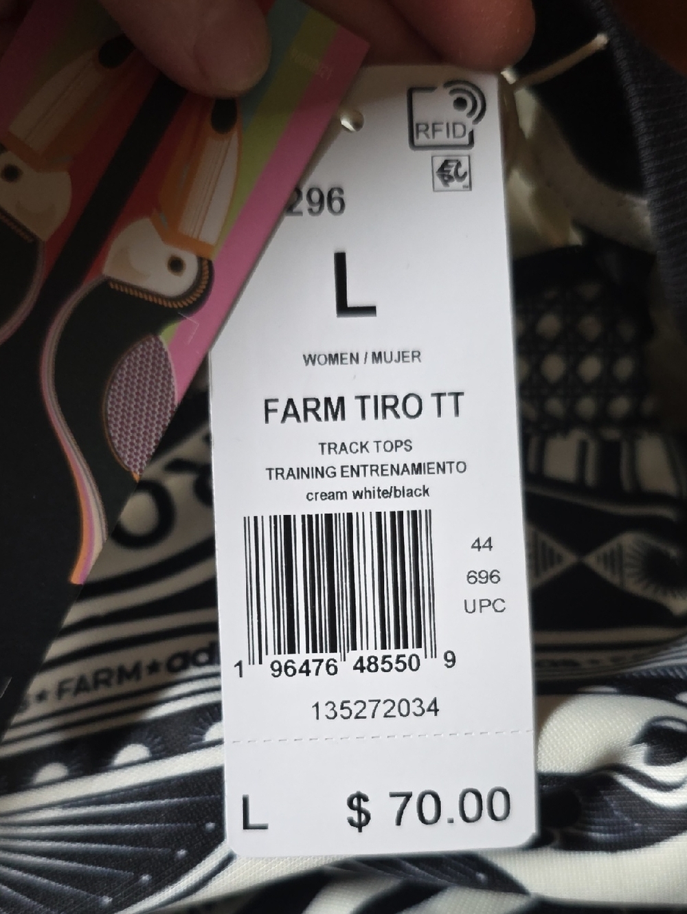 Adidas X FARM RIO Oasis Night Track Jacket - Picture 4 of 4